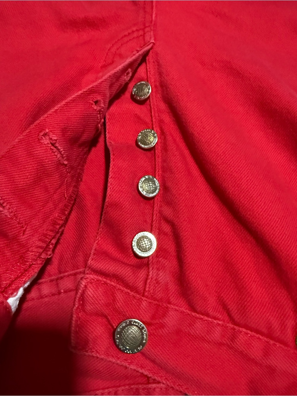 Lee Red Boot-Cut Pants - Picture 5 of 8